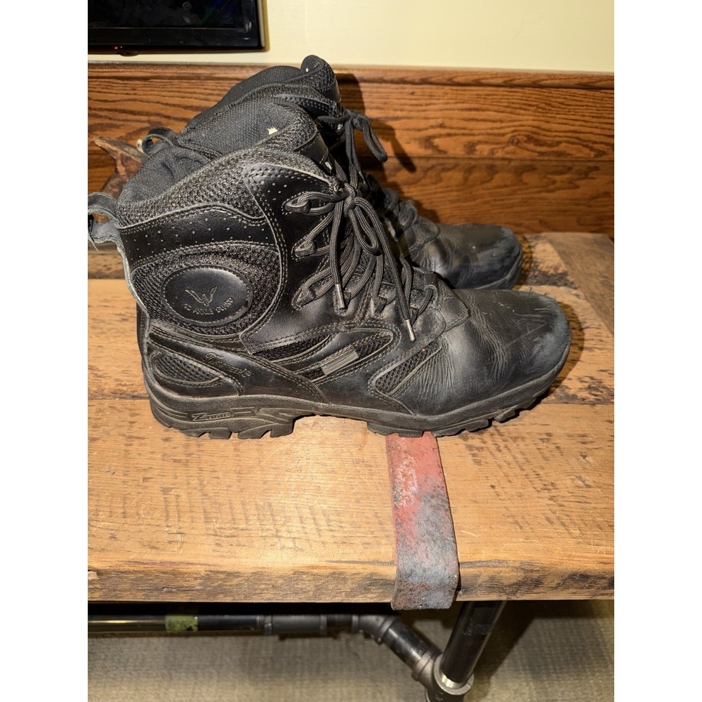 THOROGOOD THE DEUCE 6" WATERPROOF SIDE ZIP TACTICAL MENS BOOTS 834-6218 Size 12W